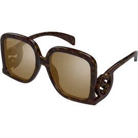Gucci Sonnenbrille Damen Gucci GG1326S 58 Havanna