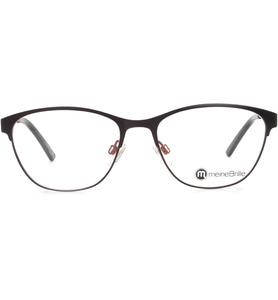 meineBrille 04-96020-01, Brombeere/Orange Matt front - Ansicht 3
