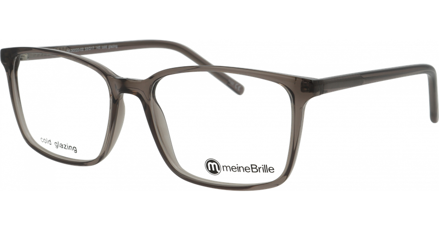  meineBrille 04-30020-02 Graubraun glänzend Ansicht 1