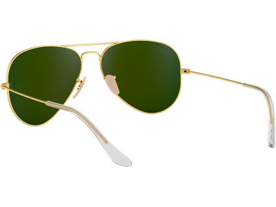 Ray-Ban Sonnenbrille Unisex Ray-Ban Aviator Flash Lenses RB3025 112/4L Gold/Blau Verspiegelt 58 - MEDIUM Ansicht 5