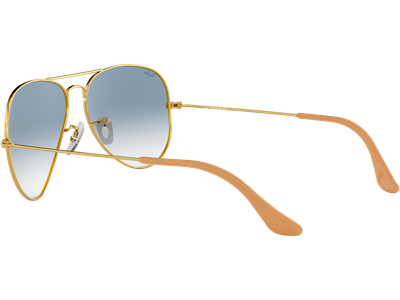 Ray-Ban Sonnenbrille Unisex Ray-Ban Aviator Gradient RB3025 001/3F Gold/Blau 58 - MEDIUM Ansicht 4