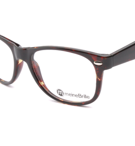 meineBrille 04-69150-01, Dunkel Havanna nah - Ansicht 4