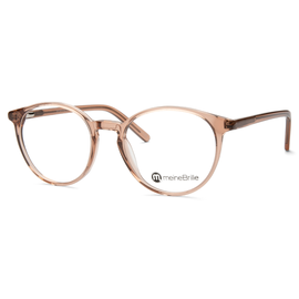 meineBrille 04-12070-02, Nude transparent glänzend Front