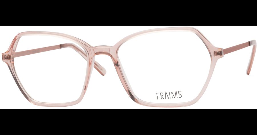 FRAIMS Brille Unisex FRAIMS 03-07010-02 Cyndi, Puderrose / Gold matt Ansicht 1
