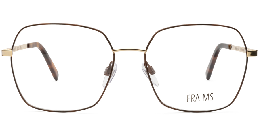 FRAIMS Brille Damen FRAIMS 03-15000-01 Dionne, Havanna/Gold Ansicht 1