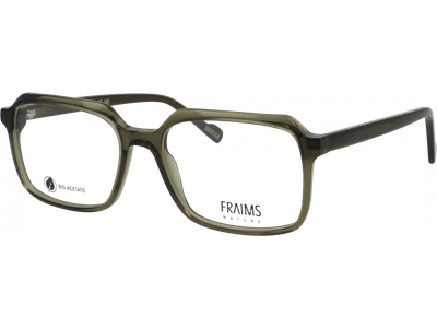 FRAIMS Brille Unisex FRAIMS NATURE 03-31140-02 Ylan, dunkelgrün glänzend Ansicht 2