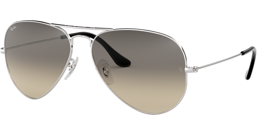 Ray-Ban Sonnenbrille Unisex Ray-Ban Aviator Gradient RB3025 003/32 Silber/Grau 58 - MEDIUM Ansicht 1