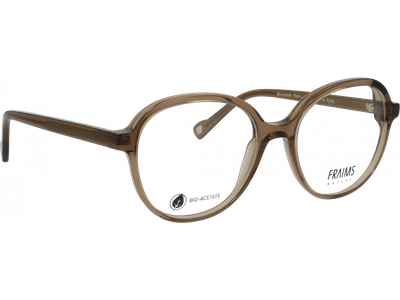 FRAIMS Brille Unisex FRAIMS NATURE 03-31130-02 Willow, hellbraun Transparent Ansicht 4