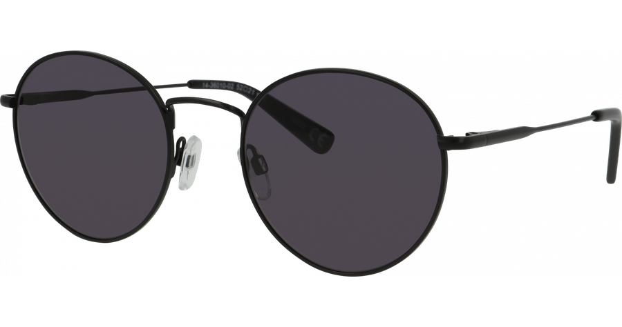 meineBrille Sonnenbrille Unisex meineBrille 14-36010-02 Schwarz matt Ansicht 1
