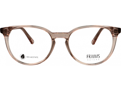 FRAIMS Brille Unisex FRAIMS NATURE 03-23010-02 Daisy, Beige transparent glänzend Ansicht 2
