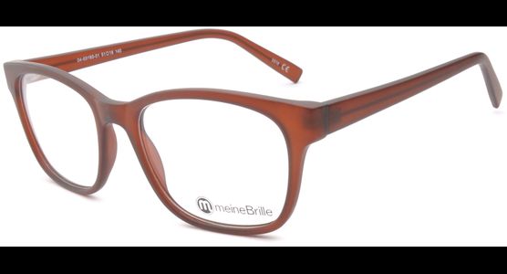 meineBrille 04-69160-01, Fuchsrot Matt links - Ansicht 2