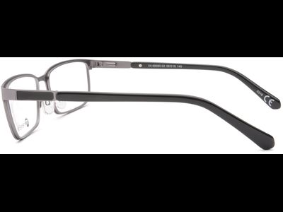 meineBrille 04-69080-02, Dunkel Gun/Schwarz seite