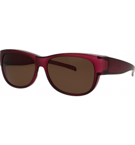 SunRay 06-00320-01 Überbrille, Aubergine matt - Ansicht 2
