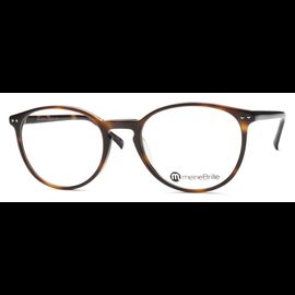 meineBrille 04-12020-01, Havanna Schräg links