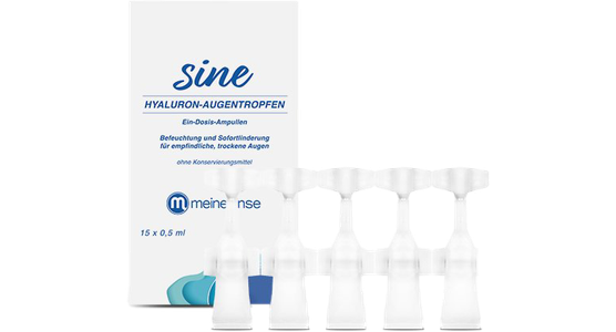 meineLinse sine Hyaluron-Augentropfen 15 x 0,5ml - Ansicht 2