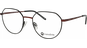 meineBrille 04-30050-01, Schwarz/Burgunder 