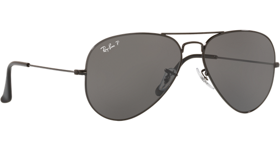 Ray-Ban Aviator Total Black RB3025 002/48 58 - Ansicht 12