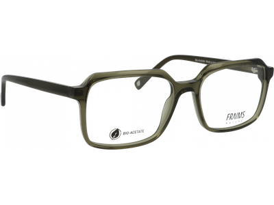 FRAIMS Brille Unisex FRAIMS NATURE 03-31140-02 Ylan, dunkelgrün glänzend Ansicht 4