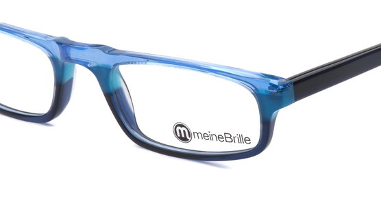 meineBrille 04-79040-02, Hellblau/Dunkel Blau nah - Ansicht 7