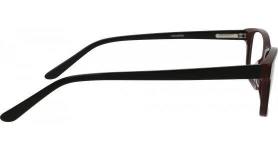 meineBrille 04-30080-01, Schwarz/Burgunder - Ansicht 4