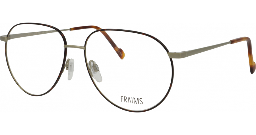 FRAIMS Brille Unisex FRAIMS 03-31150-02 Luca, Grau/Havanna Ansicht 1