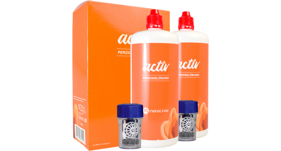 meineLinse activ Peroxidlösung Doppelpack - Ansicht 2