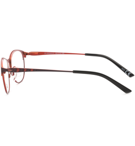 meineBrille 04-96020-01, Brombeere/Orange Matt seite - Ansicht 5