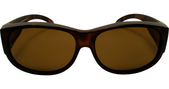 SunRay 06-71400-01 Überbrille, Havanna matt