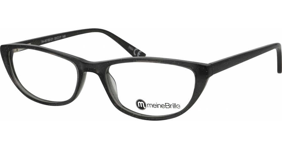meineBrille Brille Damen meineBrille 04-40190-01, Grau Glitzer Ansicht 1