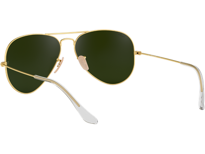 Ray-Ban Sonnenbrille Unisex Ray-Ban Aviator Flash Lenses RB3025 112/17, Gold/Blau Verspiegelt 55 - SMALL Ansicht 5