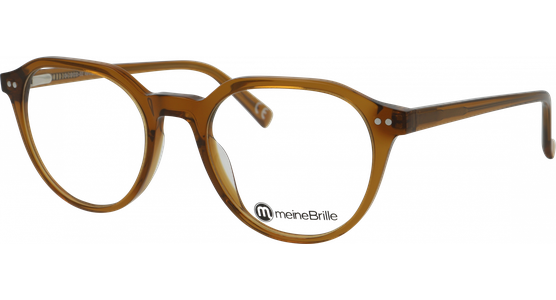 meineBrille 04-30030-02, Braun transparent - Ansicht 2