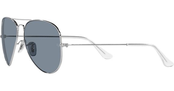 Ray-Ban Aviator Classic RB3025 003/02 Silber/Blau 58 - MEDIUM - Ansicht 3