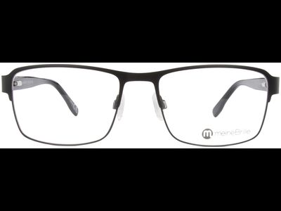 meineBrille 04-96010-01, Schwarz Matt front