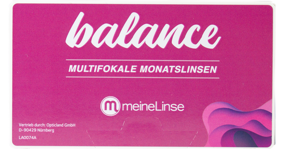 meineLinse balance multifokale Monatslinsen 3er - Ansicht 2