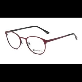 meineBrille 04-79000-01, Rot/Schwarz Matt front
