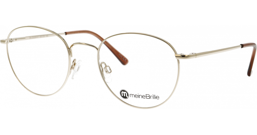 meineBrille 04-20200-01 Gold glänzend Frontansicht
