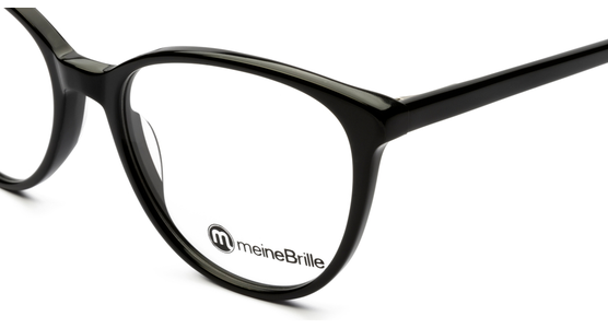 meineBrille 04-06000-01, Schwarz nah - Ansicht 6