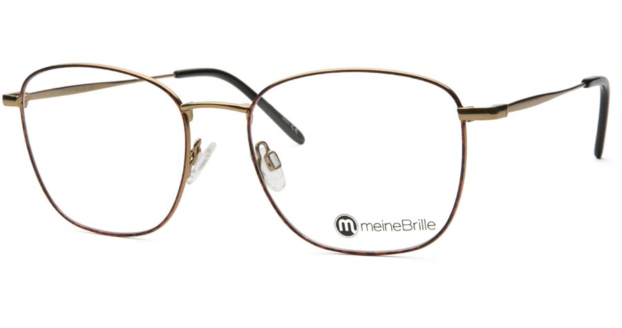 meineBrille 04-12060-02, Gold/ Havanna matt Front