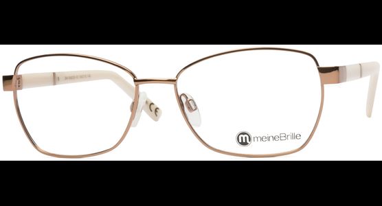 meineBrille 04-06020-01, Kupfergold/Alabaster Links - Ansicht 2