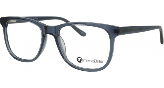 meineBrille 04-40170-03, Blau-Grau Transparent glänzend - Ansicht 2