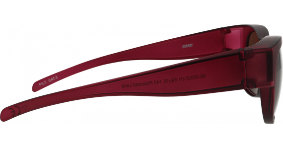SunRay 06-00320-01 Überbrille, Aubergine matt - Ansicht 3