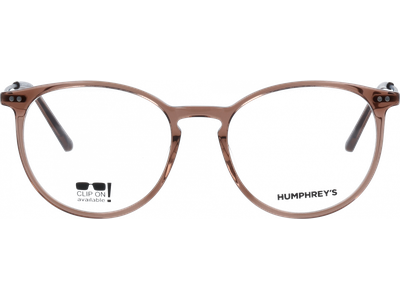 Humphreys Brille Unisex Humphrey´s 581069 61 5117 Braun Transparent Ansicht 2