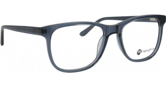 meineBrille 04-40170-03, Blau-Grau Transparent glänzend - Ansicht 5