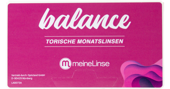  meineLinse balance torische Monatslinsen 3er Ansicht 1