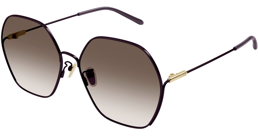 Chloé Sonnenbrille Damen Chloé CH0169SA BURGUNDY Ansicht 1