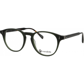 meineBrille Brille Unisex meineBrille 04-30070-01, Dunkelgrün/Havanna