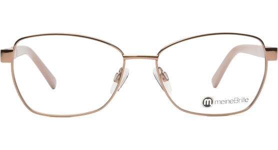 meineBrille 04-06020-02, Kupfergold/Altrosa Front - Ansicht 3