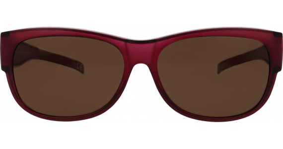 SunRay 06-00320-01 Überbrille, Aubergine matt - Ansicht 4