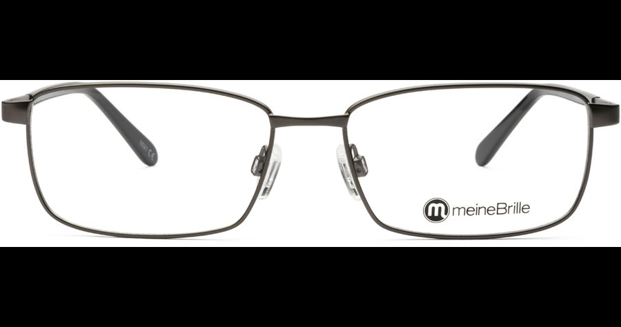 meineBrille Brille Herren meineBrille 04-12090-01, Dunkel Gun matt / Schwarz glänzend Ansicht 1