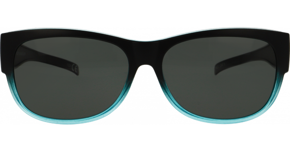 SunRay 06-00320-02 Überbrille, Schwarz/Türkis matt - Ansicht 4